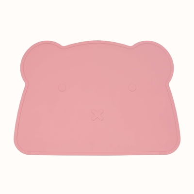 Bambini di forma dell'orso del fumetto che alimentano la Tabella Mats Dinner Placemat For Baby del silicone del commestibile