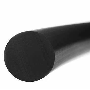 Ultraleggero resistente all'acido di silicone di FKM del cavo nero antiusura della gomma