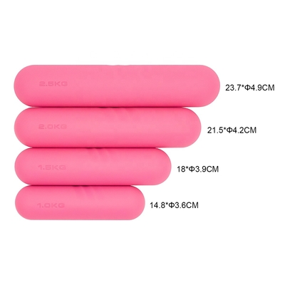 Teste di legno libere della gomma di silicone dell'attrezzatura della palestra del peso messe per addestramento di forza