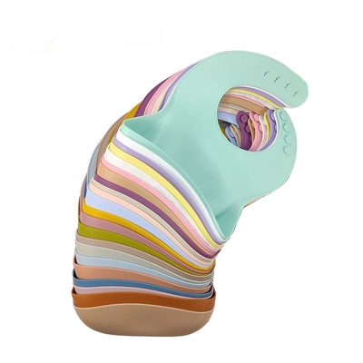 Bambini stabiliti d'alimentazione della busbana francese del collettore del silicone del silicone molle impermeabile