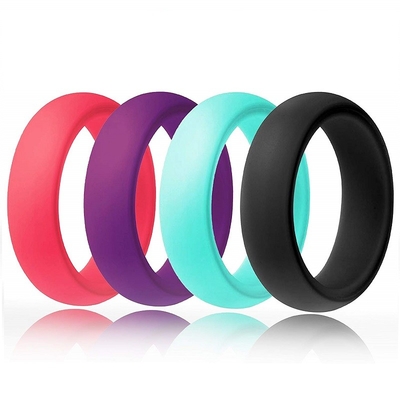 Dito durevole Ring For Men Women del silicone di sport di progettazione di modo