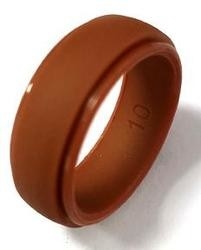 Impegno Ring Finger Ring For Men di nozze del silicone e logo su ordinazione delle donne