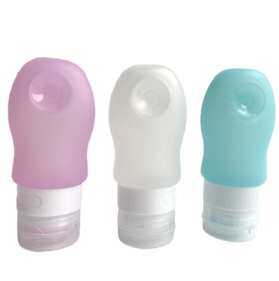 Set di bottiglie da viaggio in silicone Contenitori da viaggio comprimibili in silicone riutilizzabili approvati dalla Tsa a prova di perdite per Toi