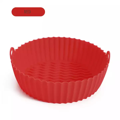 Friggitrice ad aria Pentola in silicone Sicuro per alimenti Friggitrici ad aria Accessori per forno Sostituzione della carta pergamena infiammabile
