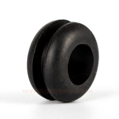 Anti prova di calore del nero del gommino di protezione della gomma di silicone della parete refrattaria di vibrazione